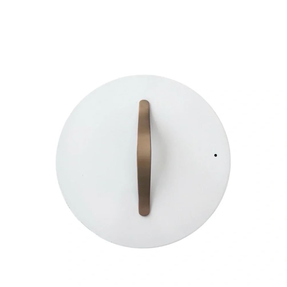 Caraway White & Gold Replacement Lid 9.75”‎